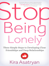 Cover image for Stop Being Lonely